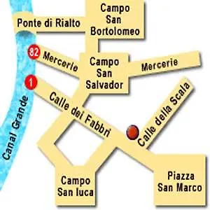 Palazzo La Scala Hotel Veneza 3*,  Itália